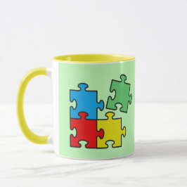 Jigszle Puzzle Biet Design Mugg