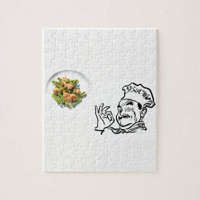 Jigszle Puzzle Chef Pussel (Vertikal)