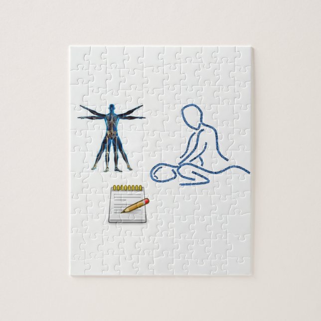 Jigszle Puzzle Chiropractor Pussel (Vertikal)