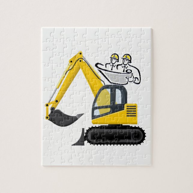 Jigszle Puzzle Construction Pussel (Vertikal)