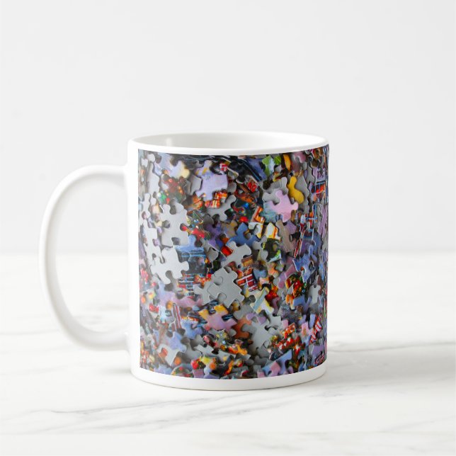 Jigszle Puzzle Delarare Mugg (Vänster)