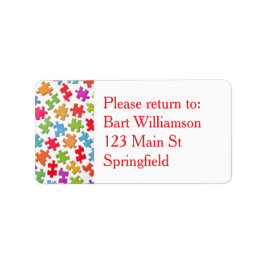 Jigszle Puzzle Exchange Återgå till etikettetikett Adressetikett