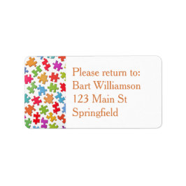 Jigszle Puzzle Exchange Återgå till etikettetikett Adressetikett