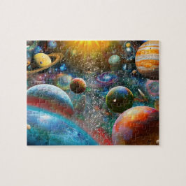 Jigszle Puzzle för planetvision Pussel