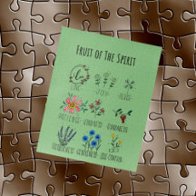 Jigszle Puzzle Fruit of Spirit Christian Scripture