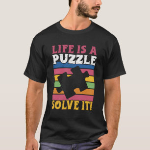 Jigszle Puzzle Master Puzzle T Shirt