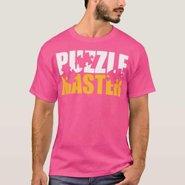 Jigszle Puzzle Master T Shirt (Framsida)