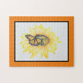 Jigszle Puzzle Monarch på Solros Pussel