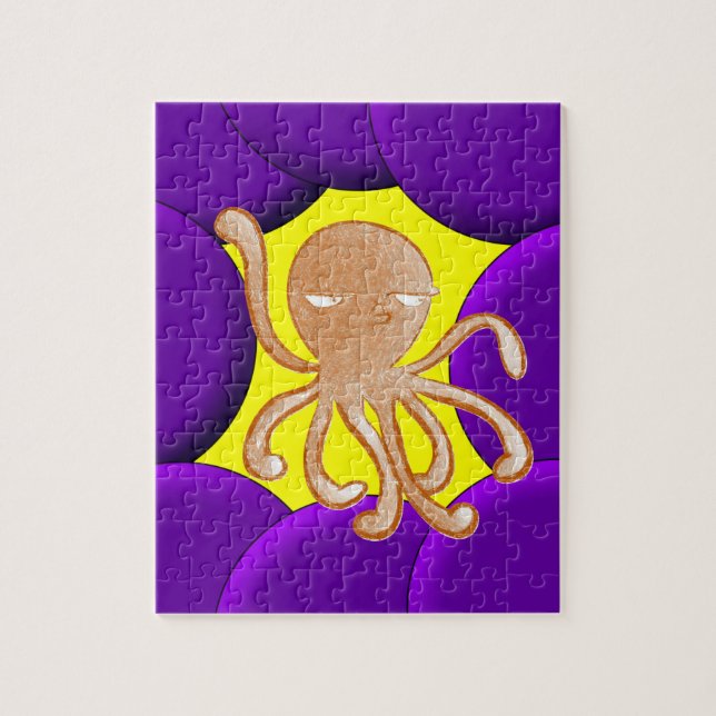 Jigszle Puzzle Octopus Pussel (Vertikal)