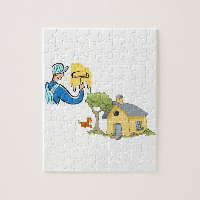 Jigszle Puzzle Painter Pussel (Vertikal)