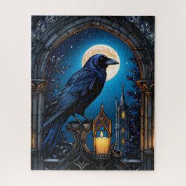 Jigszle Puzzle, Raven Gothic Archway, Halloween Pussel