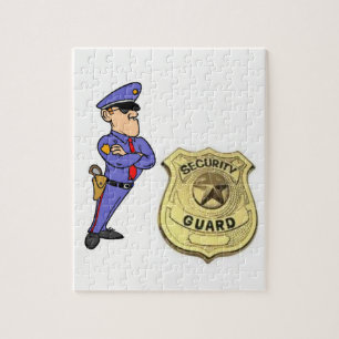 Jigszle Puzzle Security Guard Pussel