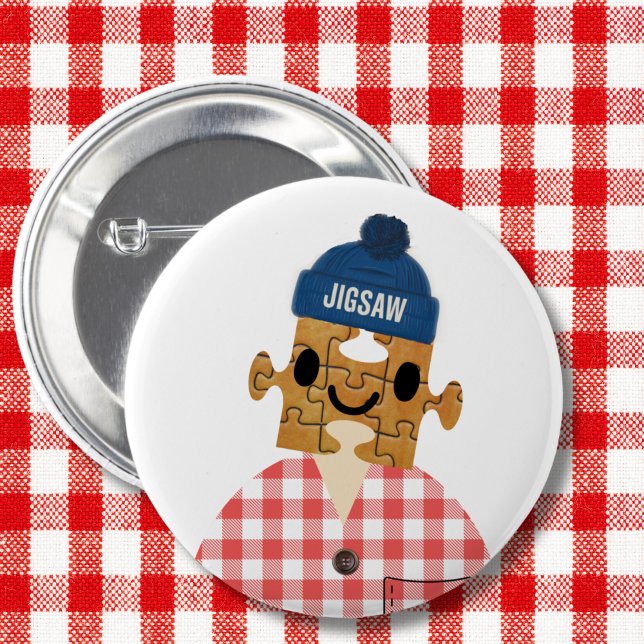 Jigszle Puzzle-spelhuvud Knapp (Skapare uppladdad)