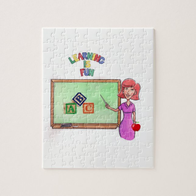 Jigszle Puzzle Teacher Pussel (Vertikal)