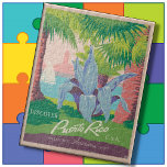 Jigszle Puzzle: Vintage Puerto Rico Travel Poster Pussel<br><div class="desc">En färglös vintage resor poster i Puerto Rico USA i form av ett pussel från Jigszawa. ► Fungerar bäst med rektangulära,  formade pussel förutom 20 x 30 tum. En roligt gåva till pusslet älskare.</div>