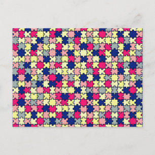 Jigszle Puzzle Vykort