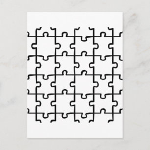 Jigszle Puzzle Vykort