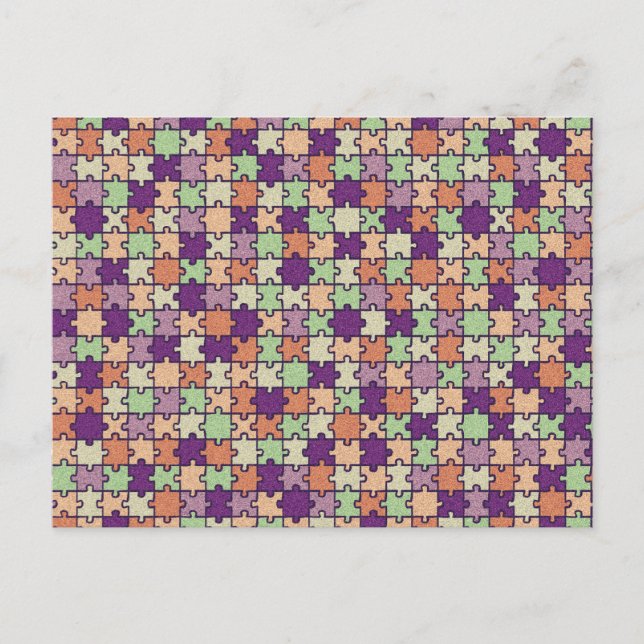 Jigszle Puzzle Vykort (Framsida)