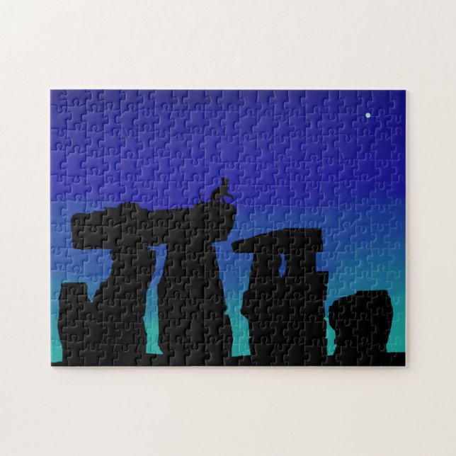 Jigszle Puzzle Winter Solstice w/ Kattunge Pussel (Horisontell)