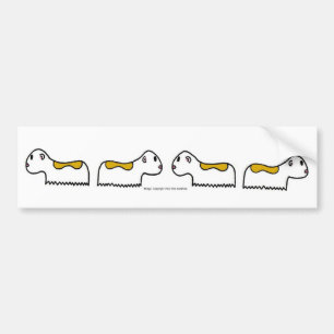 Jihn Dancing Bumper Sticker Bildekal