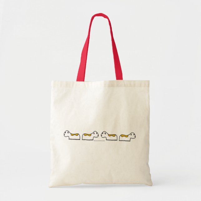 Jihn Dancing Tote Bag Tygkasse (Framsidan)