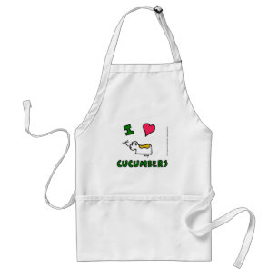 Jihn "I HEART CUCUMBERS" Apron Förkläde