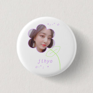 Jihyo Kpop Twice Cute Tonåring estetisk Knapp