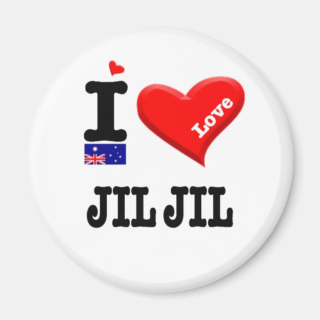 JIL JIL - I Kärlek Magnet (Framsidan)