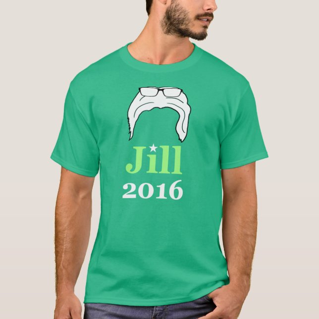 Jill 2016 (Bernie 2016 parodi) Tee (Framsida)