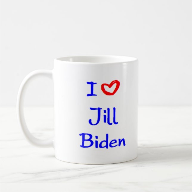 jill biden Mugg (Vänster)
