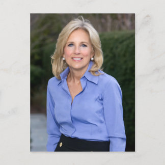 Jill Biden-vykort Vykort