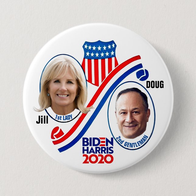 Jill & Doug 2020 Knapp (Framsida)
