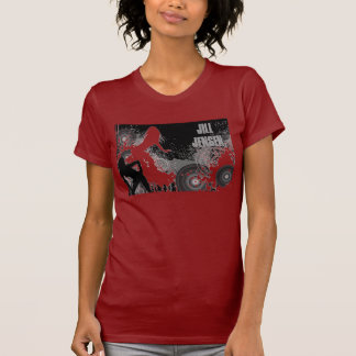 Jill Jensen röd utslagsplats Tee Shirt