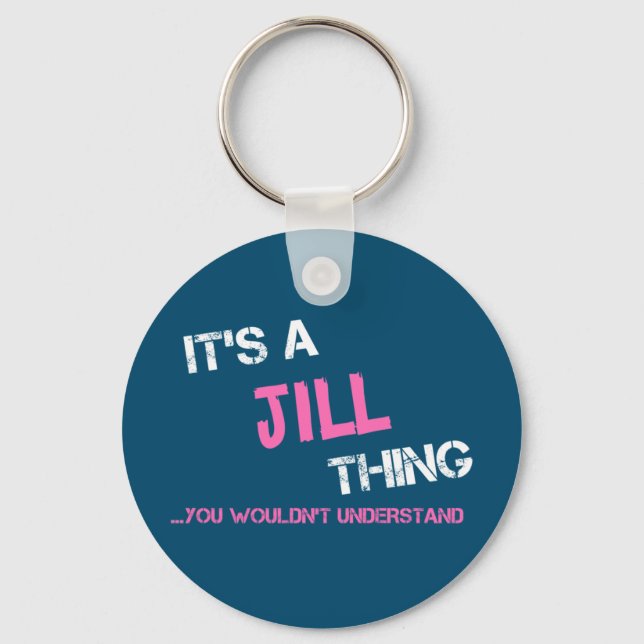 Jill sak skulle du inte förstå nyckelring (Framsida)