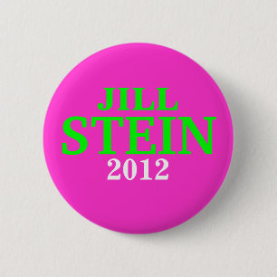 Jill Stein 2012 knäppas rosor Knapp