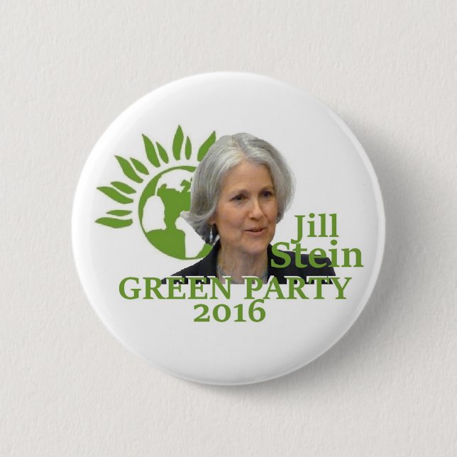 Jill STEIN 2016 knäppas Knapp (Framsida)