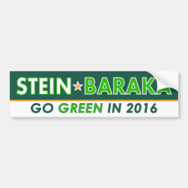 Jill Stein/Baraka - Miljöpartietbildekal Bildekal