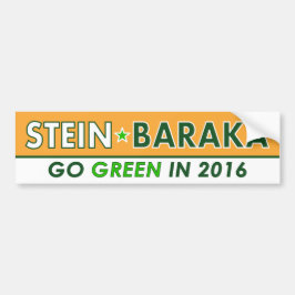 Jill Stein/Baraka - Miljöpartietbildekal Bildekal