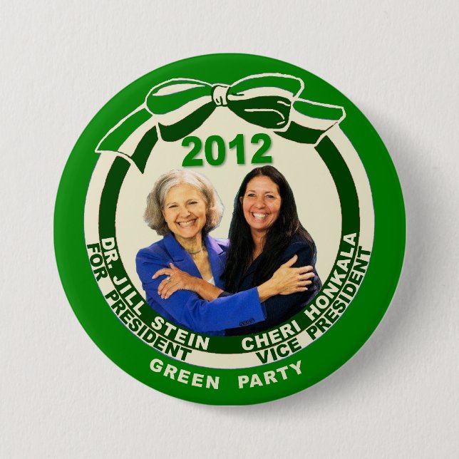 Jill Stein/Cheri Honkala 2012 Knapp (Framsida)