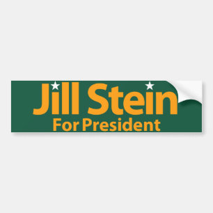 Jill Stein för president Bildekal