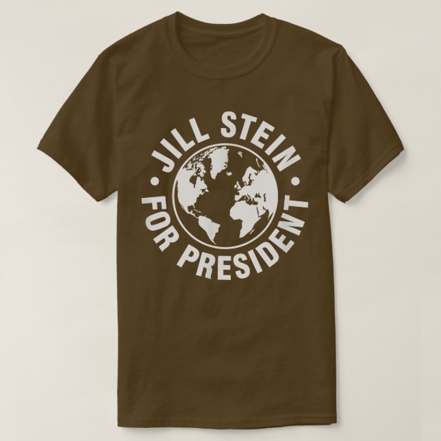 Jill Stein For President  T Shirt (Design framsida)