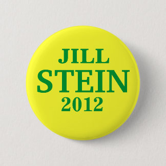 Jill STEIN FÖR PRESIDENTEN 2012 Knapp