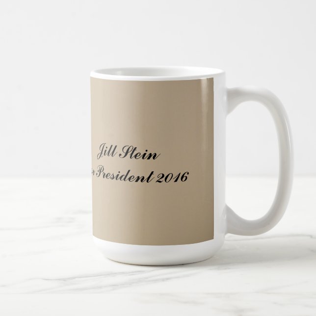 Jill Stein för presidenten 2016 Mugg (Höger)