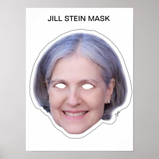Jill Stein Mask Poster (Framsidan)
