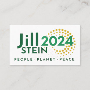 Jill Stein People Planet Peace Kampanj