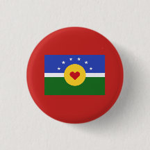 Jilltopia Flagga Button