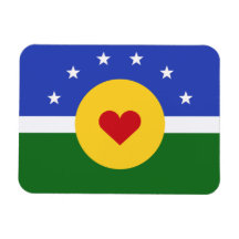 Jilltopia flagga magnet