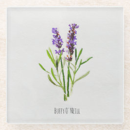 Jillys botaniska lavender Watercolor