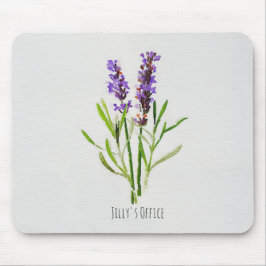 Jillys botaniska lavender Watercolor Musmatta