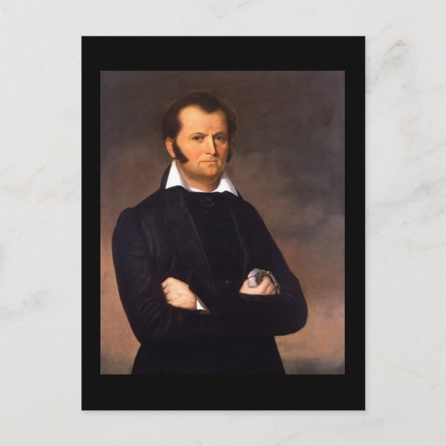 Jim Bowie Vykort (Framsida)